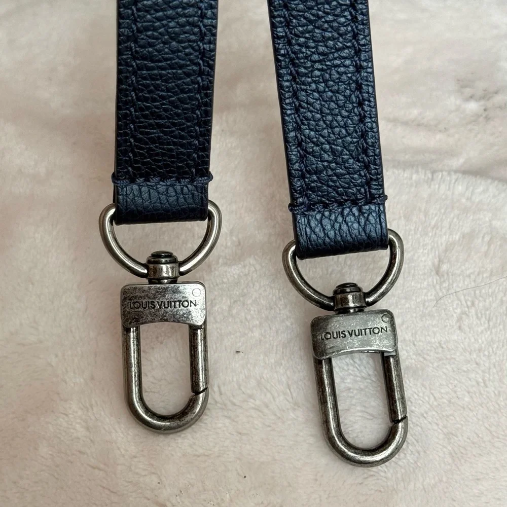 Louis Vuitton Monogram Empreinte Speedy Bandouliere 25 M43740 Dark blue - Picture 4 of 16